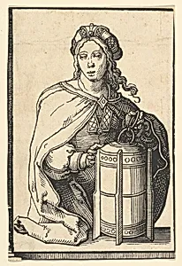 Persian Sibyl, from the series of Sibyls by Lucas van Leyden