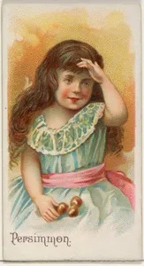 Persimmon, from the Fruits series (N12) for Allen & Ginter Cigarettes Brands
