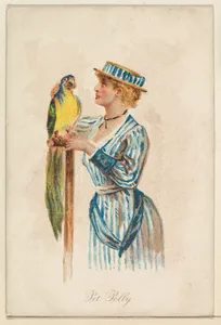 Pet Polly, from the Household Pets series (N194) issued by Wm. S. Kimball & Co.