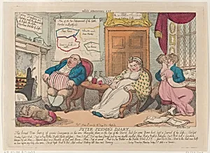 Peter Plumb's Diary by Thomas Rowlandson|Thomas Tegg