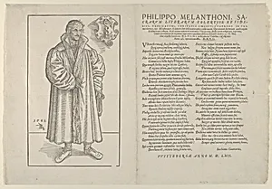 Philip Melanchthon, Full-Length Towards the Right
