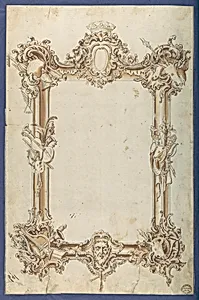 Picture Frame, in Chippendale Drawings, Vol. I