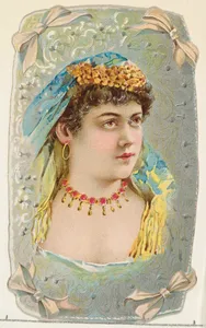 Pin Cushion, from the Novelties series (N122) issued by Gail & Ax Tobacco to promote Navy Long Cut