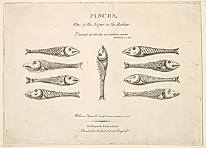 Pisces: Hogarth's Quadrille Fish by William Hogarth|John & Josiah Boydell