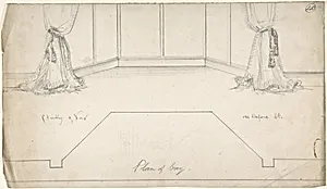 Plan for Window Bay by Charles Hindley and Sons