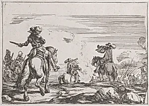 Plate 1: the departure of the armies