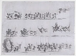 Plate 10 from Pietro Paulo Bissari, Antiopa