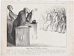 Plate 23: Robert Macaire, Professor of Industry, from 'Caricaturana,' published in Les Robert Macaires by Junca|Aubert et Cie|Charles Philipon|Aubert et Cie|Honoré Daumier
