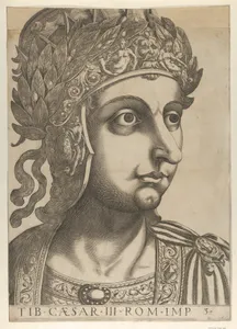 Plate 3: Tiberius turned to the right, from 'The Twelve Caesars'