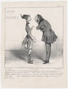Plate 32: What in the devil Macaire!, from 'Caricaturana,' published in Les Robert Macaires