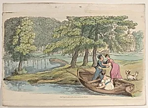 Plate 35, from "World in Miniature" by Thomas Rowlandson|Rudolph Ackermann, London