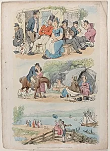 Plate 4: Recruiting, from "World in Miniature"