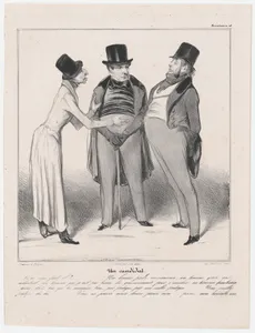 Plate 48: A Candidate, from 'Caricaturana,' published in Les Robert Macaires