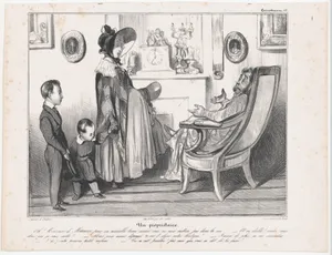 Plate 49: A Landlord, from 'Caricaturana,' published in Les Robert Macaires