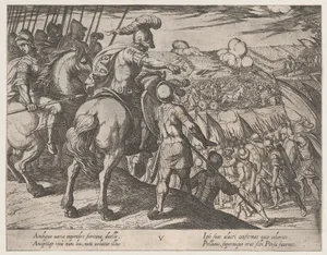 Plate 5: Alexander Directing a Battle, from The Deeds of Alexander the Great