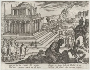 Plate 5: The Tomb of Mausolus, from 'The Seven Wonders of The World'