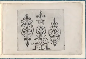 Plate from the Print Series 'Grateske voer golt smeden Schrijnwerkers Ende andere des nodich hebbende'