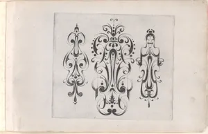 Plate from the Print Series 'Grateske voer golt smeden Schrijnwerkers Ende andere des nodich hebbende'