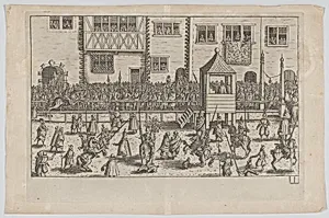 Plate I: Election and Coronation of Emperor Maximilian II by Anonymous, German, 17th century|Willhelm Hoffmans|Johann Bringern