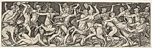 Plate VIII from Battles and Victories (Combats et Triomphes) by Etienne Delaune