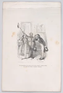 "...Pointing me to the evidence of my crime with his cane." from the Little Miseries of Human Life