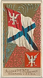 Poland, from Flags of All Nations, Series 2 (N10) for Allen & Ginter Cigarettes Brands by Allen & Ginter