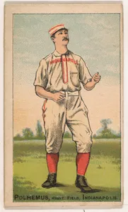 Polhemus, Right Field, Indianapolis, from the Gold Coin series (N284) for Gold Coin Chewing Tobacco