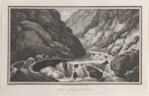 Pont Aberglasslyn, from "Remarks on a Tour to North and South Wales, in the year 1797"