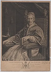 Pope Clement the Ninth by Pope Clement IX|John Hall|Carlo Maratti|John Boydell