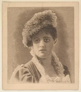Portrait, from the Women's Portraits series (N198) issued by Wm. S. Kimball & Co.