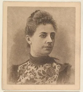 Portrait, from the Women's Portraits series (N198) issued by Wm. S. Kimball & Co.