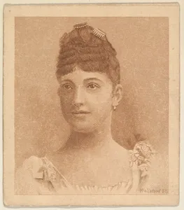 Portrait, from the Women's Portraits series (N198) issued by Wm. S. Kimball & Co.