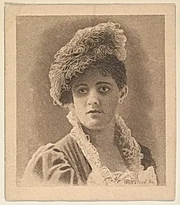 Portrait, from the Women's Portraits series (N198) issued by Wm. S. Kimball & Co. by William S. Kimball & Company|William Wellstood