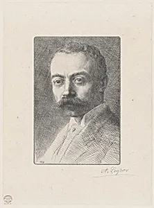 Portrait Head of Edward D. Adams
