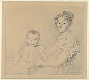 Portrait of a Mother and Child