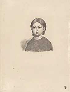 Portrait of a young girl