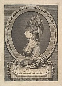 Portrait of Adrienne-Sophie Marquise de ***