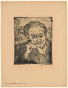 Portrait of Doctor Gachet or Man with a Pipe
