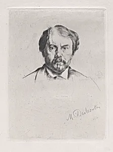 Portrait of Edmond de Goncourt