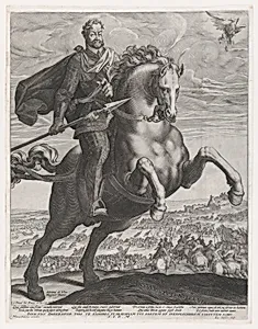 Portrait of Emperor Rudolph II on Horseback