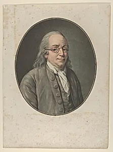 Portrait of Franklin, after Vanloo
