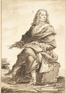 Portrait of J.-B. de Boyer, Marquis d'Argens