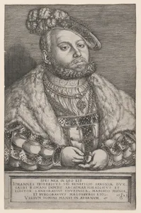 Portrait of Johann Friedrich the Magnanimous, Elector of Saxony