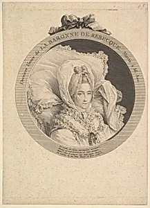 Portrait of La Baronne de Rebecque