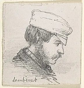 Portrait of Lambinet by Anonymous, French, 19th century