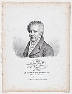 Portrait of Le Baron de Humboldt