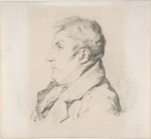Portrait of Louis-Francois Bertin, l'ainé