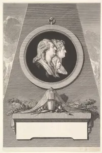 Portrait of Louis XVI, Marie Antoinette and The Dauphin