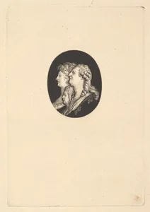Portrait of Louis XVI, Marie Antoinette and The Dauphin