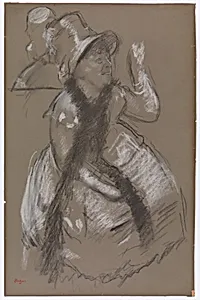 Portrait of Madame Dietz-Monnin by Edgar Degas
